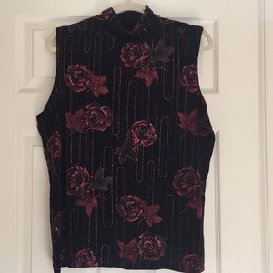 Like new sleeveless slinky top (plus)